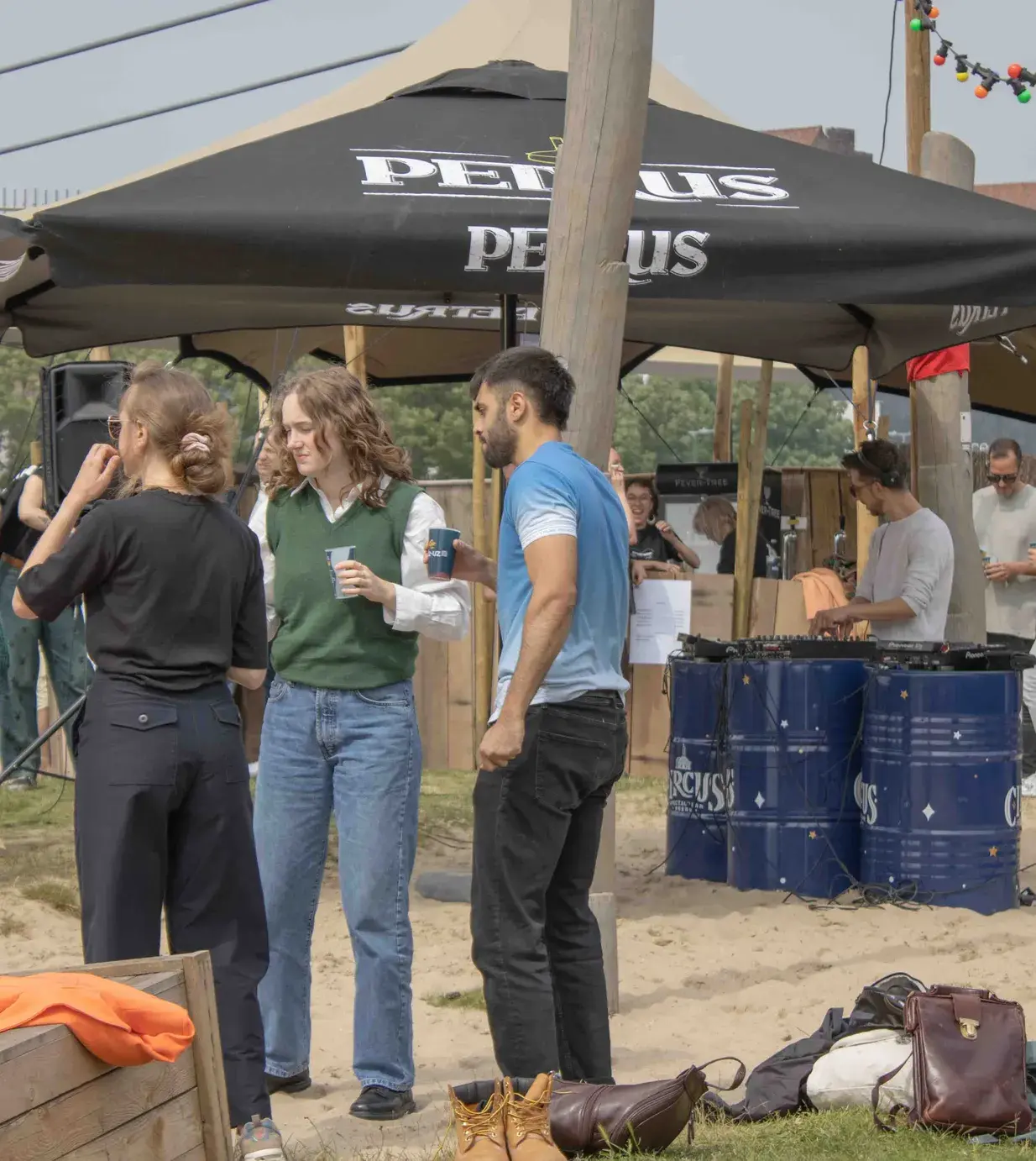 sfeerfoto tijdens evenement van sinksen